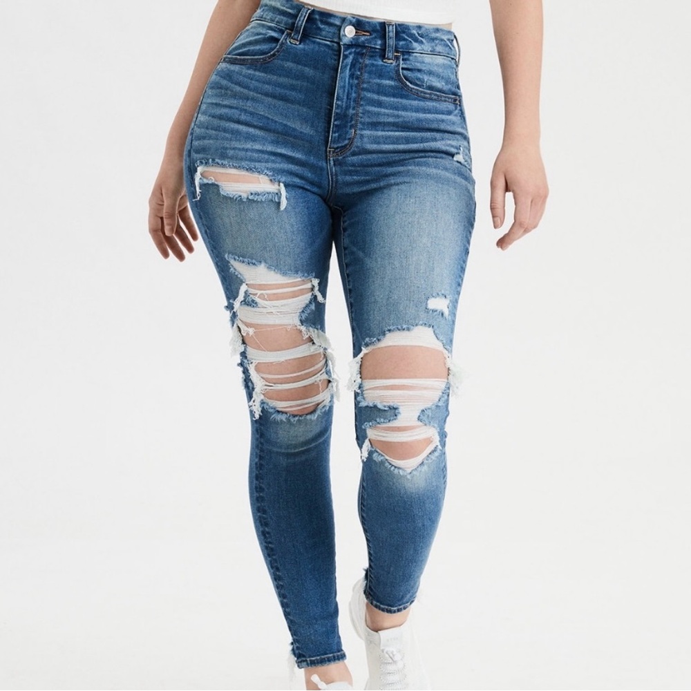 American Eagle next level stretch high rise jegging